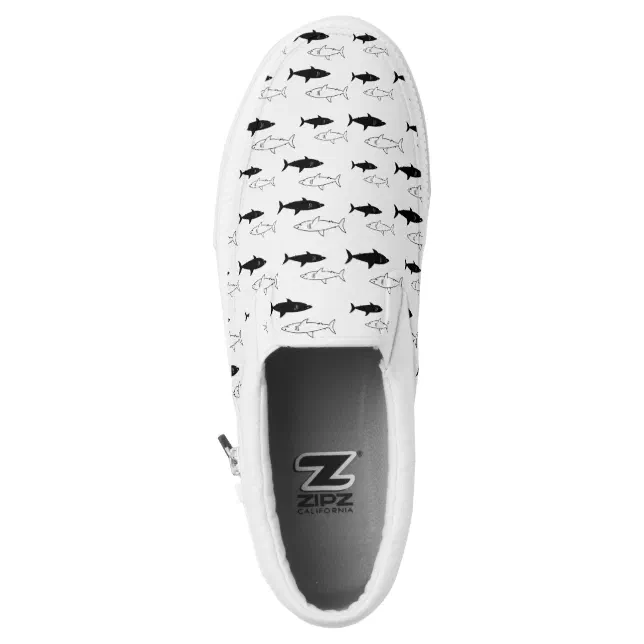 Tenis on sale tiburones negro