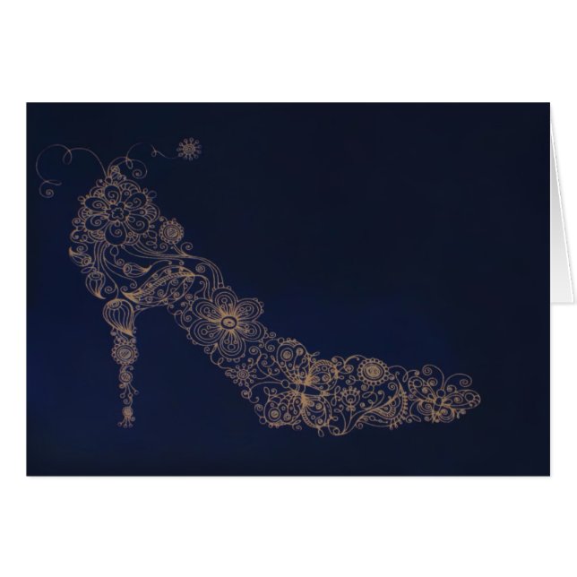 Zapato de moda - Tarjeta (Anverso (Horizontal))