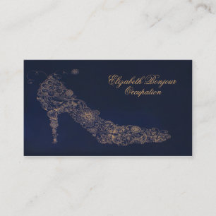 Zapato de moda ~ Tarjeta de visita