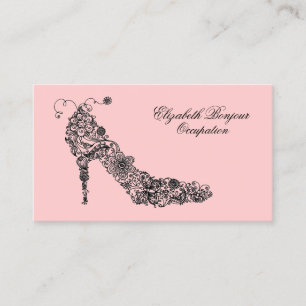Zapato de moda ~ Tarjeta de visita