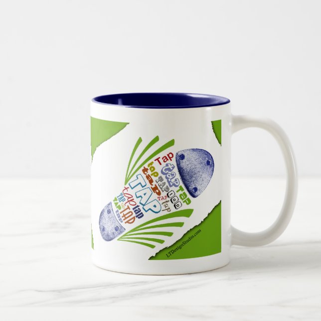 Zapato del golpecito - taza (Derecha)