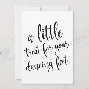 Zapatos de Baile Caligrafía Señal de Boda Asequibl
