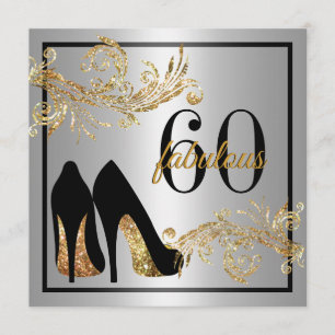 Zapatos de baile - Fabulosa invitación a los 60 añ