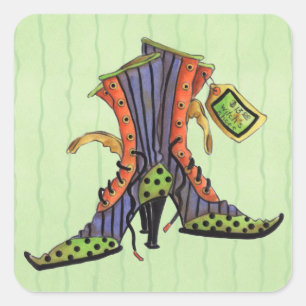 Zapatos de brujas - Pegatinas
