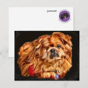 ¡Zapatos de goma! Arte extrodinante para tarjetas