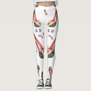 zapatos de leggings