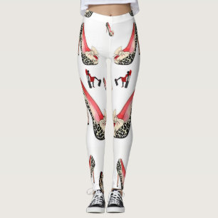 zapatos de leggings