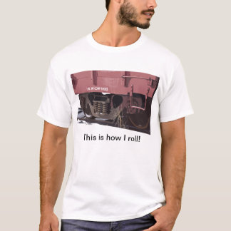 Zapatos de los comp del coche de carril - camiseta