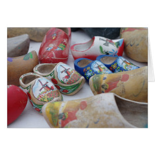 Zapatos de madera holandeses de Holanda de los