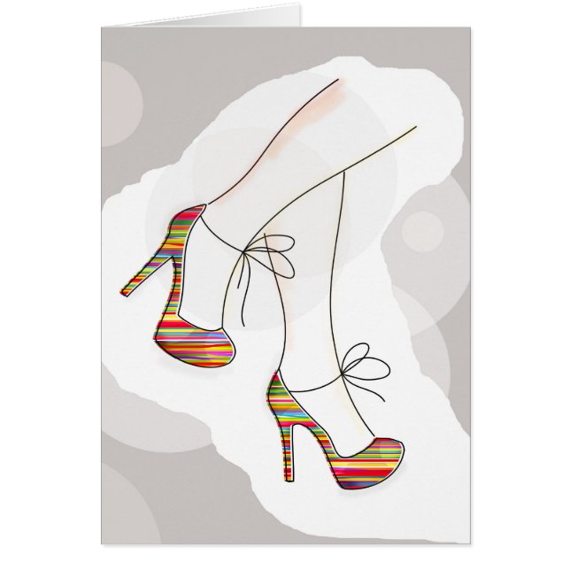 Zapatos de moda coloridos (Frente)