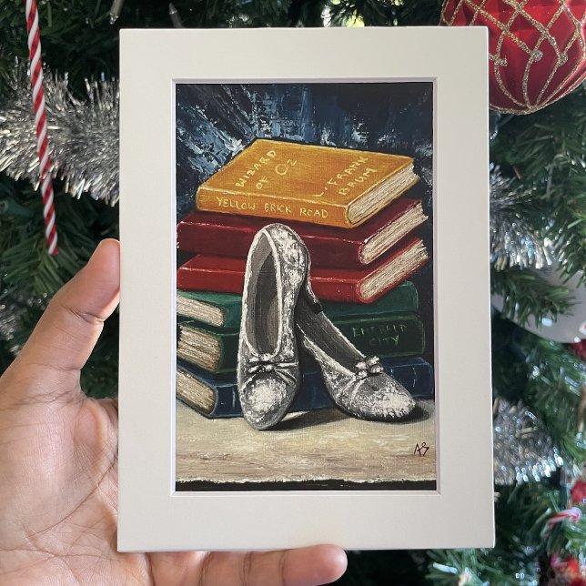 Zapatos de Plata del Mago de Oz Impresión Giclee (Subido por el creador)
