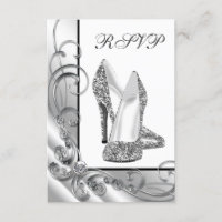 Zapatos de tacón alto con brillo RSVP