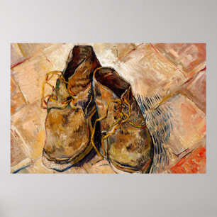 Zapatos de Van Gogh Pintura de arte