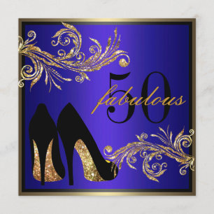 Zapatos del baile - 50.a invitación fabulosa del