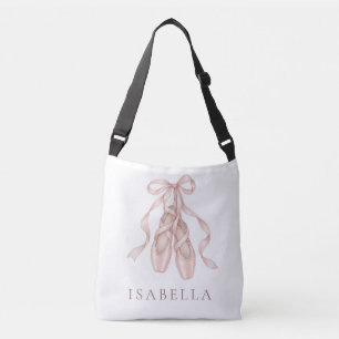 Zapatos Elegantes de Punta Rosa Bolsa de Ballet Pe