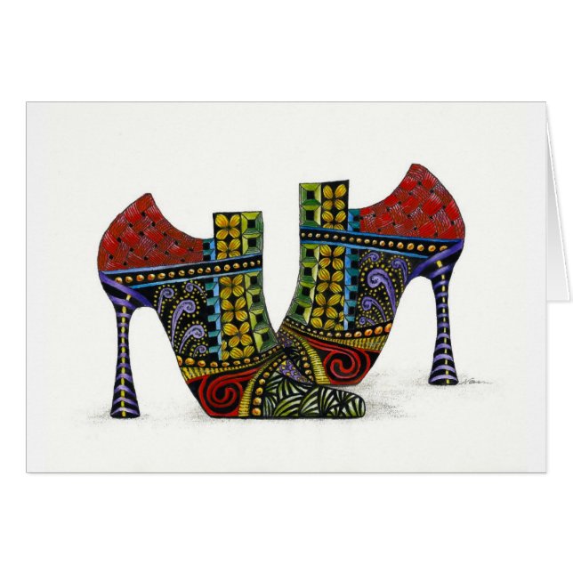 Zapatos singulares y humorísticos (Anverso (Horizontal))