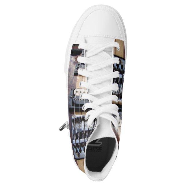 Zapatos - unisex - guitarra baja (Parte superior del zapato izquierdo)