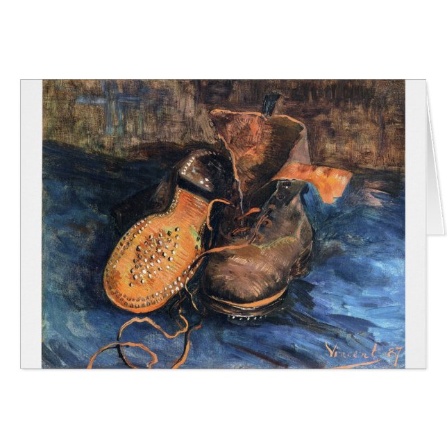 Zapatos - Vincent van Gogh (Anverso (Horizontal))
