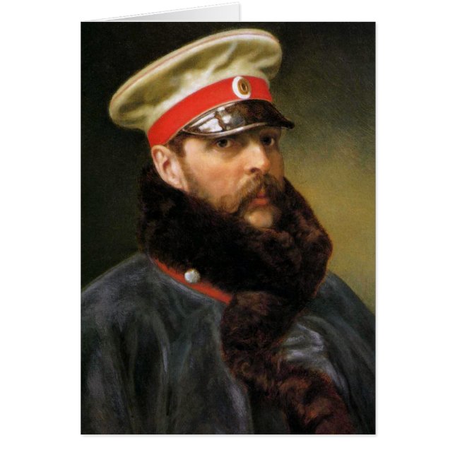 Zar ruso Alejandro II (Frente)