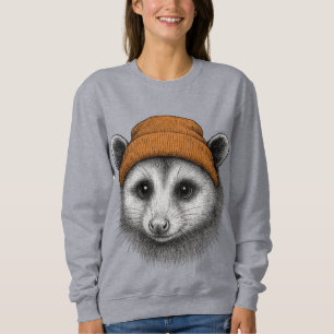 Zarigüeya Linda Con Sudadera Con Capucha - Retro 9