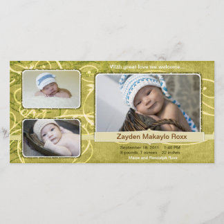 Zayden Hermoso Nacimiento Anuncios Morado