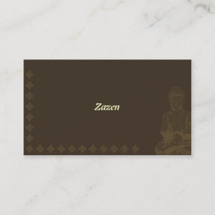 zazen las tarjetas de visita