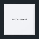 Zazzle Apparel proyecto de imán<br><div class="desc">Zazzle Apparel proyecto de imán

#F9FBFF

Zazzle.</div>