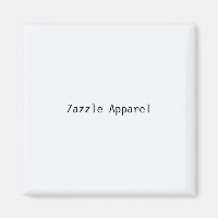 Zazzle Apparel proyecto de imán