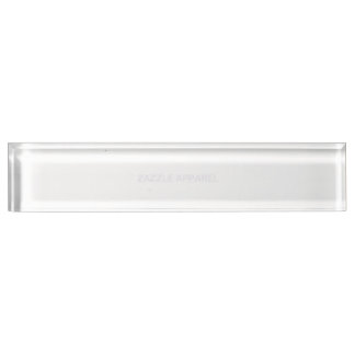 Zazzle Apparel Variedad de la placa de nombre del 