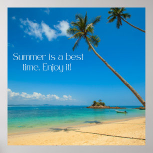 Zazzle verano disfrute de la impresión de lienzos