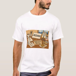 zazzlooza- Camiseta para hombres