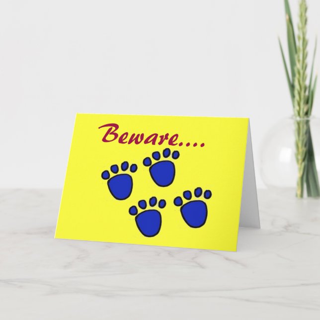 ZD- tarjeta de Bigfoot pascua (Anverso)