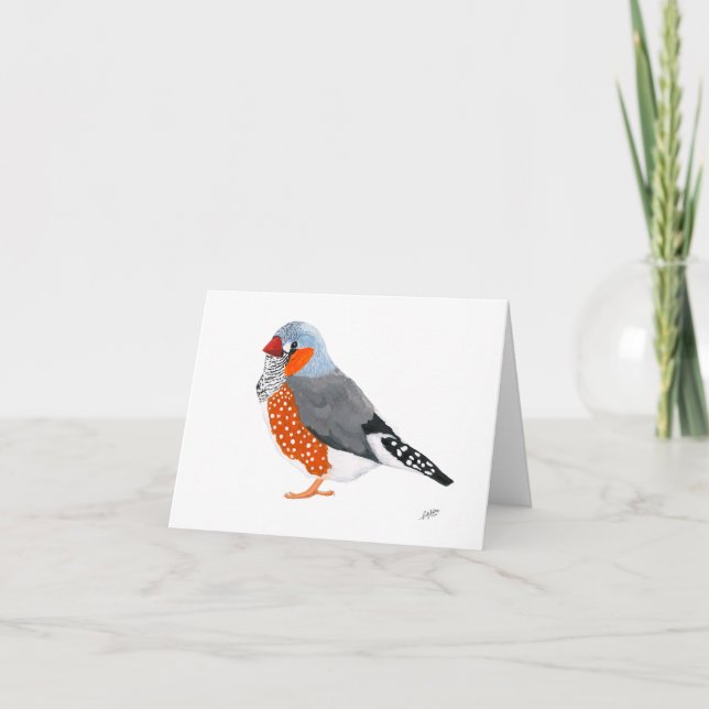 Zebra Finch (Anverso)
