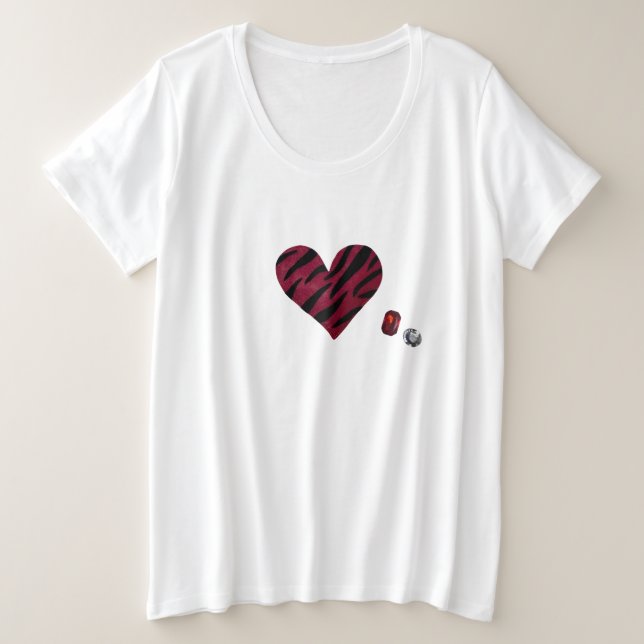 Zebra-heart (Anverso del diseño)