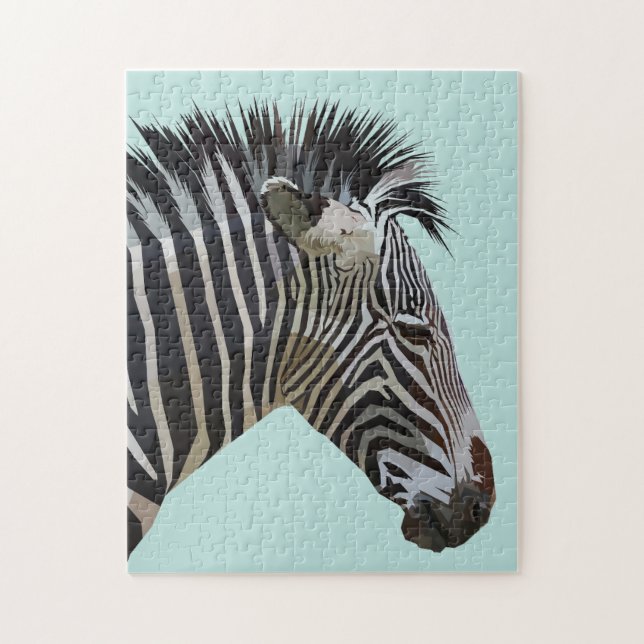ZEBRA JIGSAW PUZZLE (Vertical)