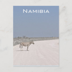 Zebra, postal de Namibia