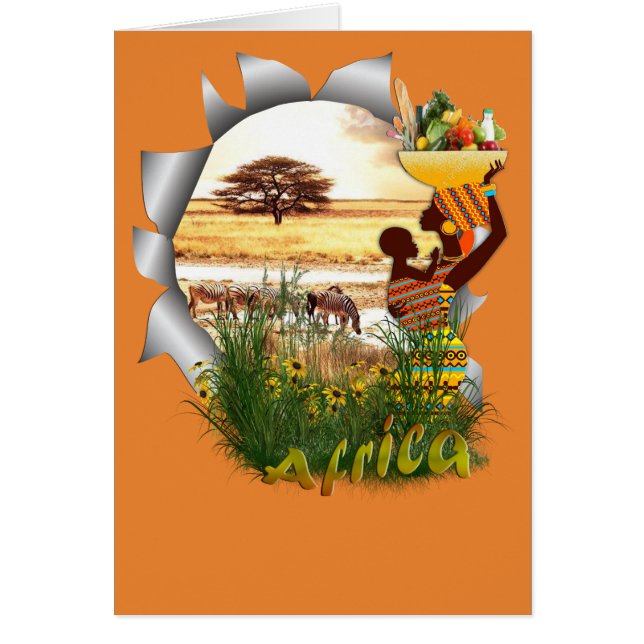 Zebra-Safari en África (Frente)