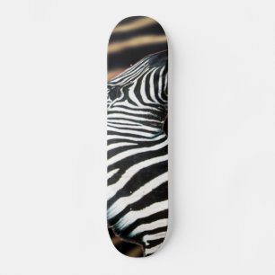 Zebra Stripes Wildlife Animal Art skateboard