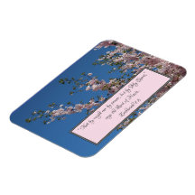 Zechariah 4 imán de cerezo