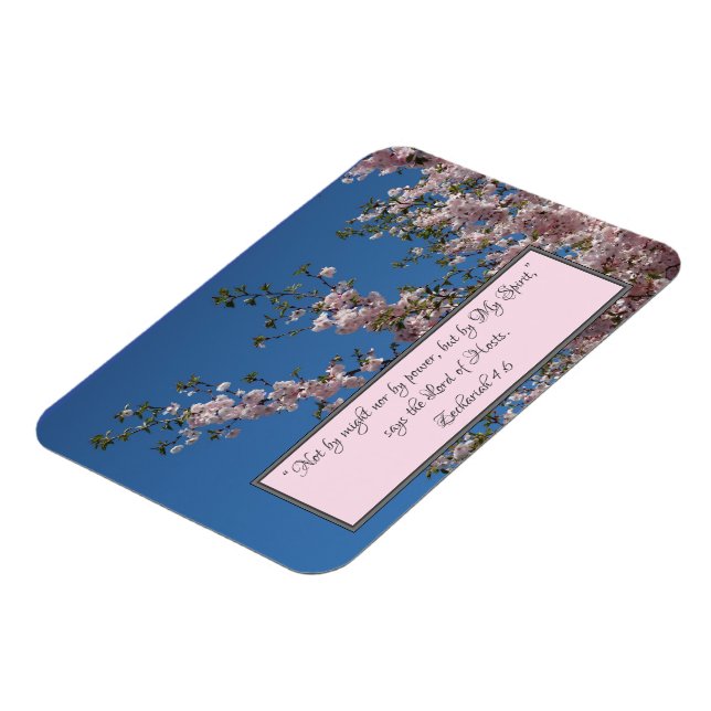 Zechariah 4 imán de cerezo (Lado Izquierdo)