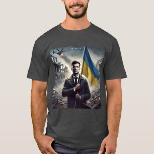 Zelenskyy apoya la camiseta de los hombres de Ucra