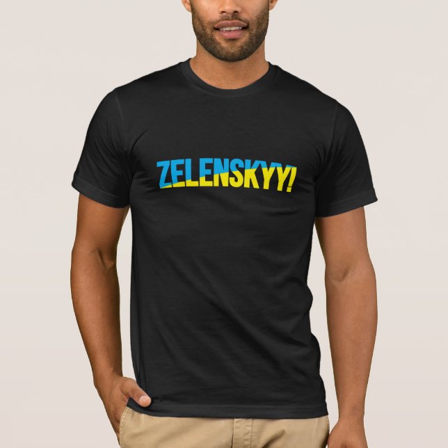 ¡ZELENSKYY! Camiseta (Anverso)