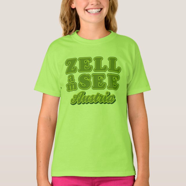 Zell am See, camisetas de Austria - elegir estilo, (Anverso)