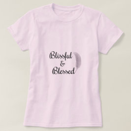 Zen Angel Feather energía positiva camiseta rosa