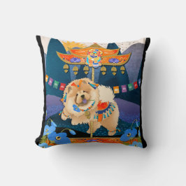 ZEN CARNIVAL almohada de lanzamiento de Chow