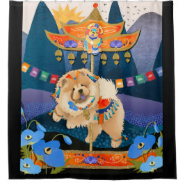 ZEN CARNIVAL Chow - cortina de ducha