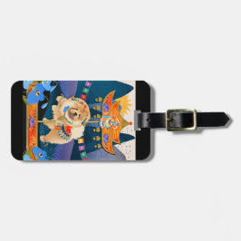 ZEN CARNIVAL Chow - Etiqueta del equipaje