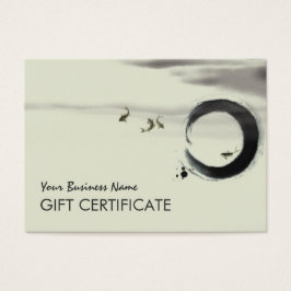 Zen Circle Enso Koi Pintura de arte