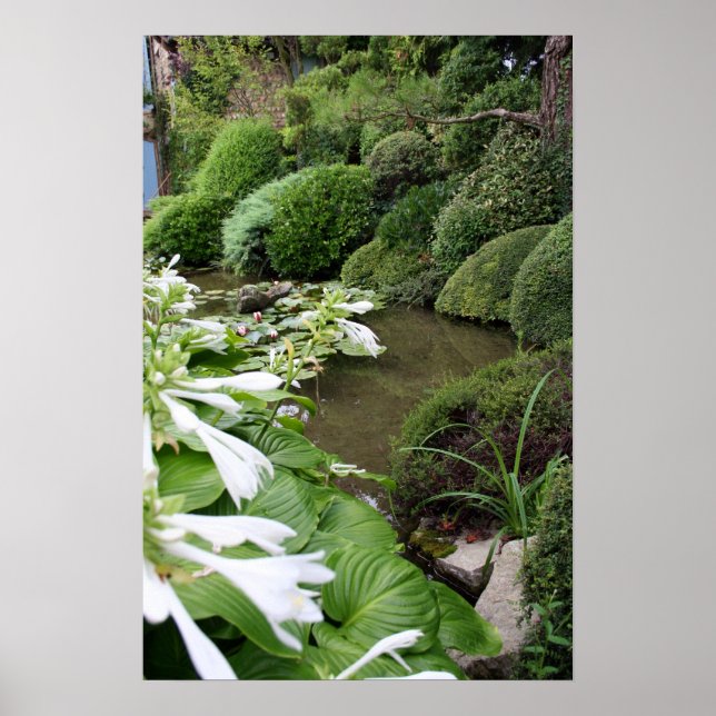 Zen Garden 1 with White border Other Posters (Frente)