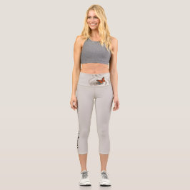 Zen Garden Monarch Mariposa Capri Leggings